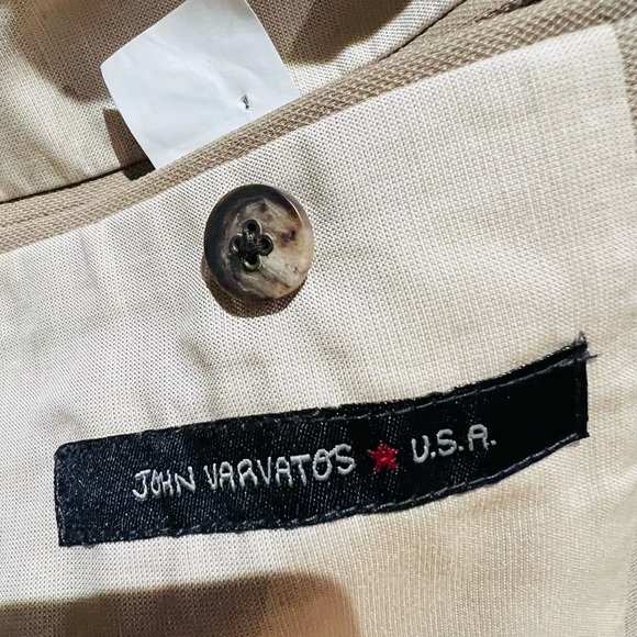 NWT John Varvatos khaki blazer 12R - Picture 5 of 9